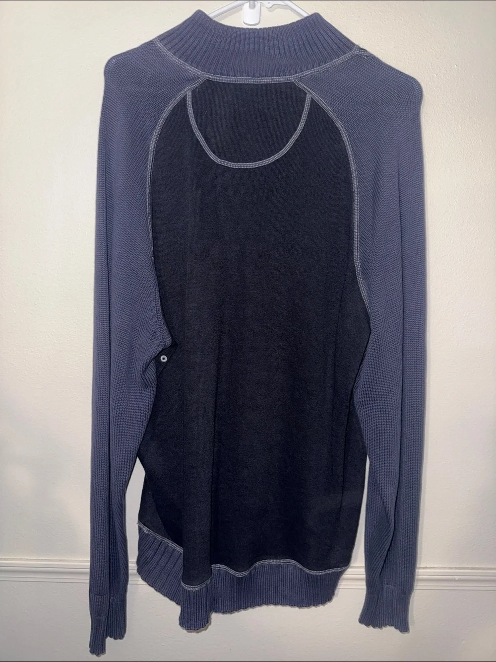 Tommy Bahama | Mens Pullover Ribbed Sweater Navy size Medium